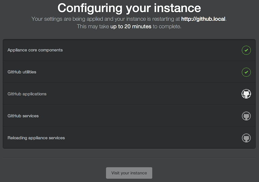 Configuring your instance