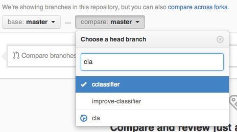 comparison dropdowns