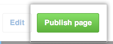 Publish button