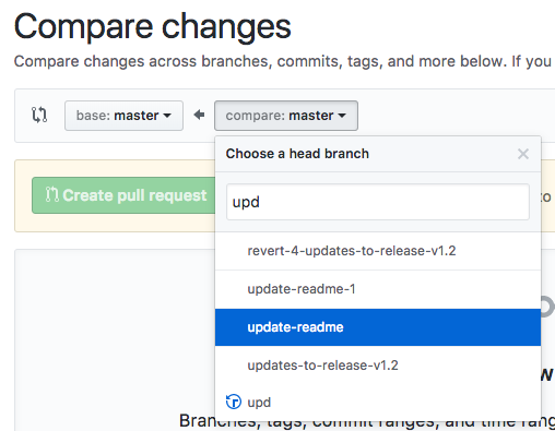 comparison dropdowns