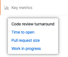 List of key metrics