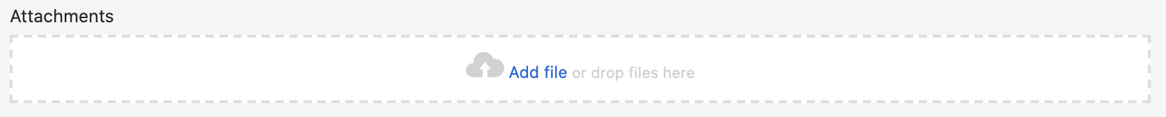 Add file button