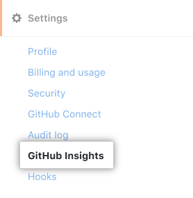 GitHub Insightsタブ