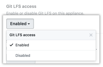 Git LFS access