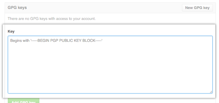 The key field