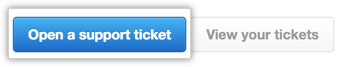 Open support ticket button