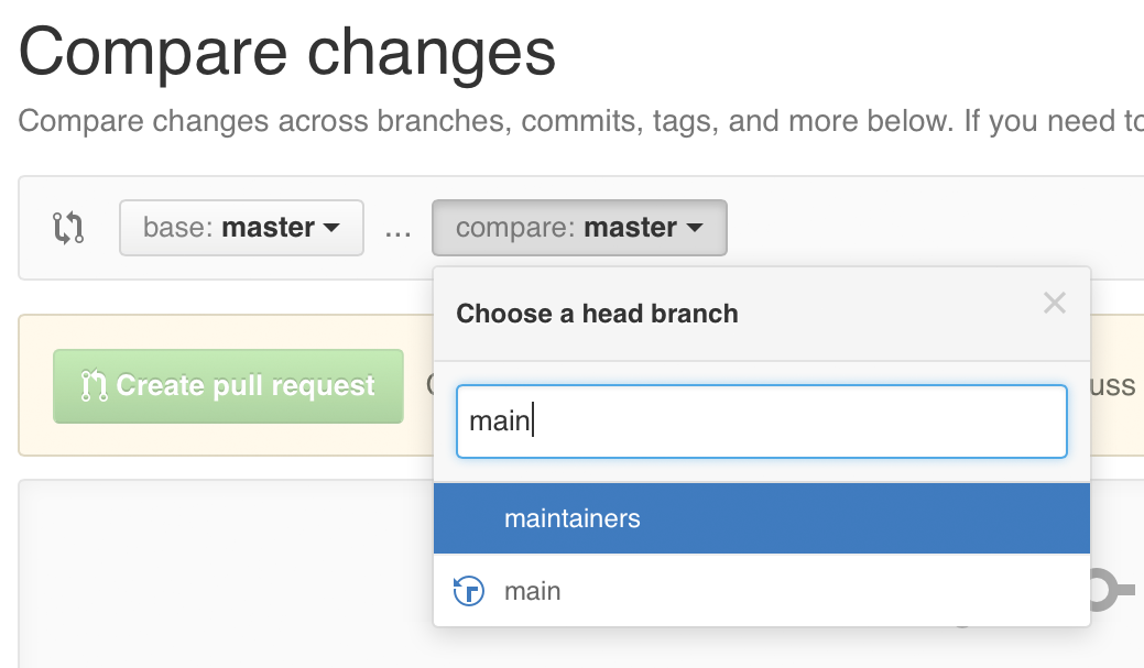 comparison dropdowns