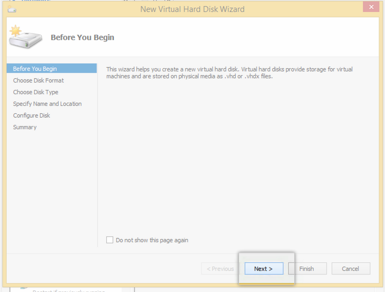 Skip first hard drive setting