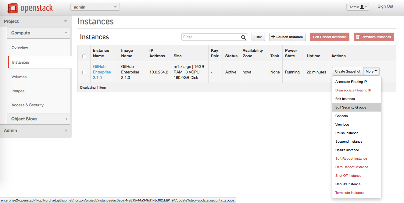 openstack-edit-instance-security-groups