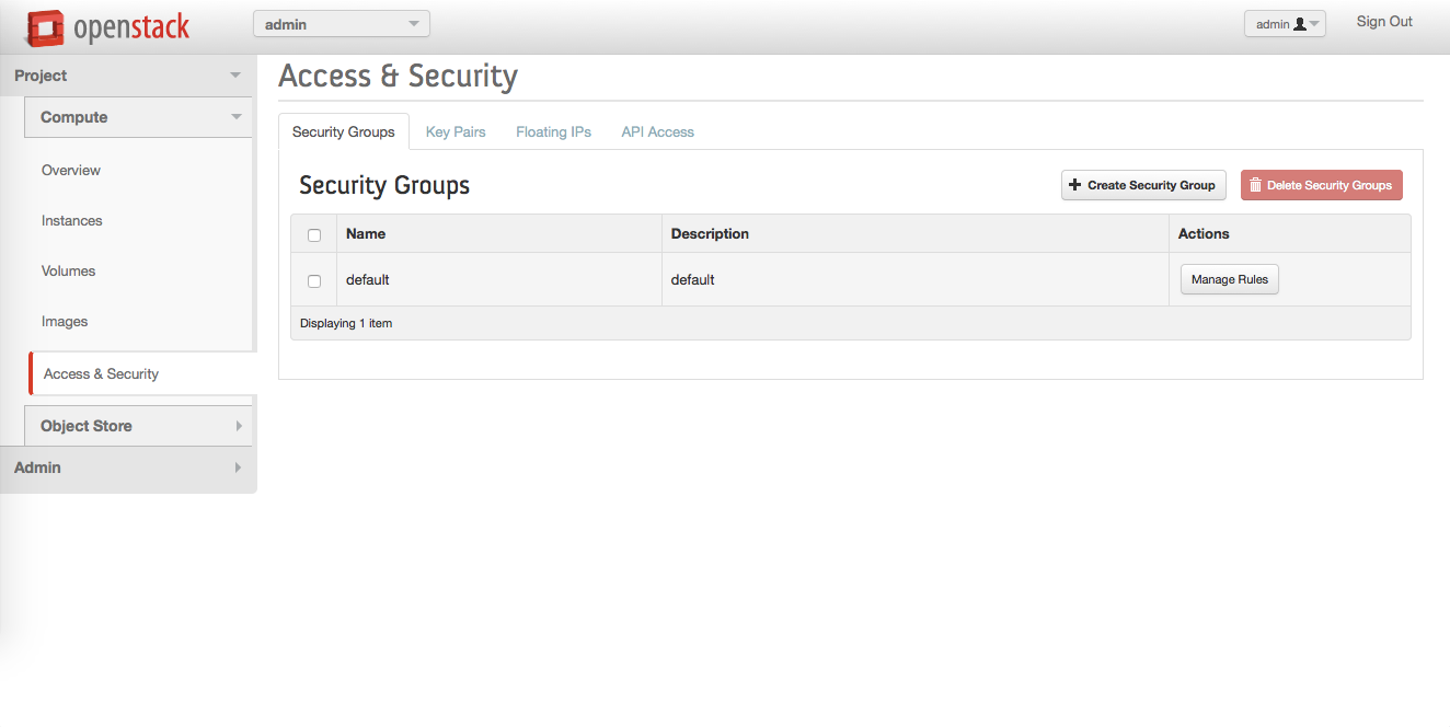 openstack-access-security