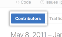 Contributors tab