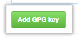 The Add key button